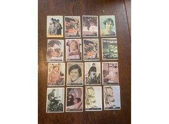 The Monkey's Trading Card Lot Of Sixteen 1967 Raybert