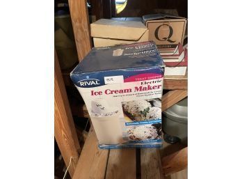 Rival Ice Cream Maker In Box