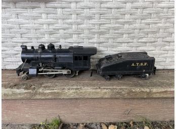 Lionel Train Engine Locomotive 8902 And Tinder Coal Car A.T.S.F.