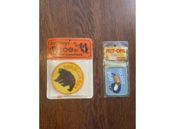 Vintage Patches Lot Of Two San Diego Toledo Zoo
