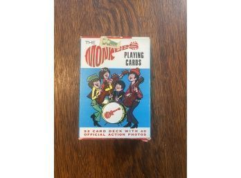 Monkey's Playing Cards 1966 Opened