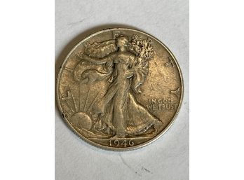 1946 Walking Liberty Half Dollar Us Coin