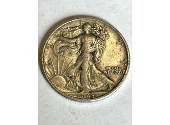 1943 Walking Liberty Half Dollar US Coin