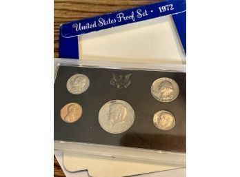 1972 US Mint Coin Proof Set