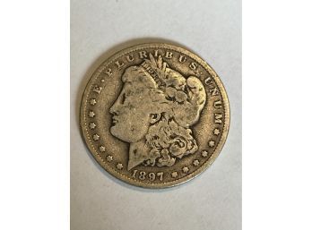1897 - O - Morgan Silver Dollar Coin