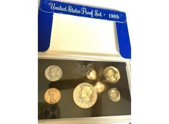 1969 US Mint Coin Proof Set
