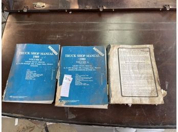 Truck Shop Manuals A And B Dated 1989