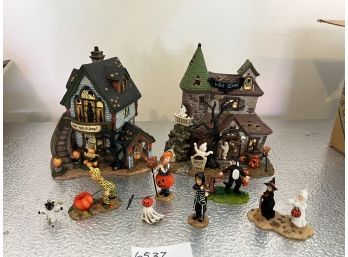 Awesome Halloween Village By OWell