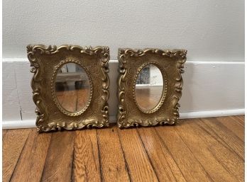Mirror Lot Of Two Mirrors Wall Hanging