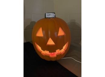Halloween Foam Pumpkin Plug In Light Up
