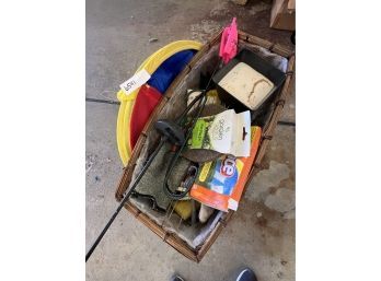 Eclectic Mix Lot! Bike Parts / Gardening / Sports  & More!
