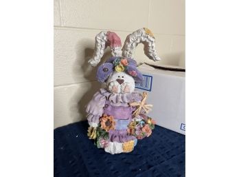 Easter Bunny Larger Resin Decor