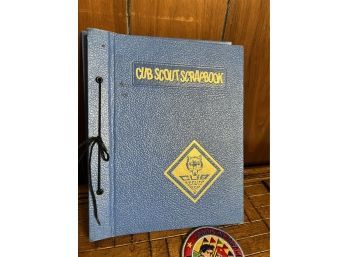 Vintage Cub Scouts Items - Mug / Patches / Scrapbook