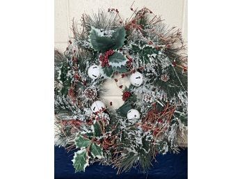 Lovely Jingle Bells Holiday Wreath