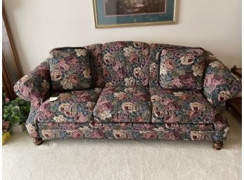 Charles Custom Couch Floral Roses Furniture