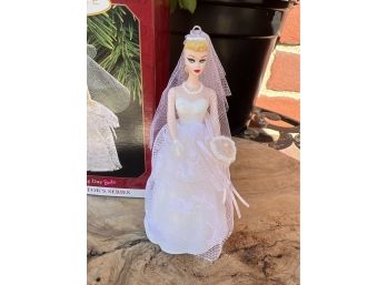 Vintage Hallmark Wedding Day Barbie Ornament
