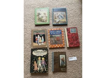 Book Lot Antique Children's Kids