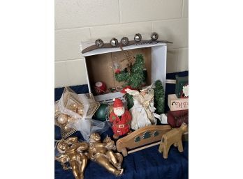 Great Christmas Lot - Vintage & New - Reindeer / Bulbs & More!