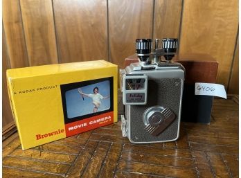 Vintage Kodak Brownie Movie Camera In Original Box!