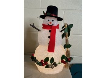 Light Up  Snowman Christmas Decoration