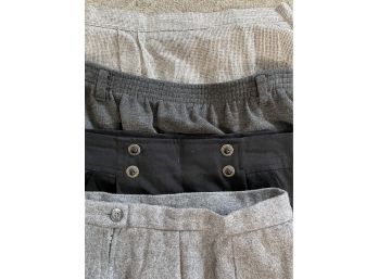 Women's Vintage Skirts Black Gray
