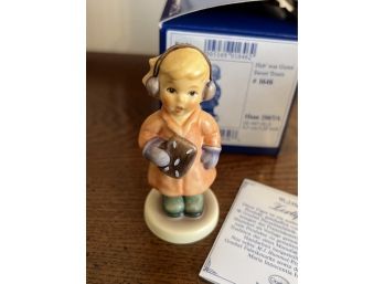 Goebel Hummel Sweet Treats Figurine With Original Box
