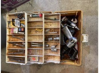 Toolbox With Tools Central Pneumatic Air Tool
