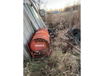 Large Scrap Lot - Tractor Attachment / Gas Barrel / Metal Tires Snowblower Scooters & More!
