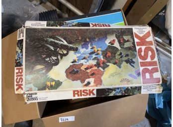 Board Game Lot Vintage Risk
