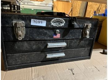 Black Toolbox With Tools