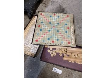 Scrabble 1953 Version Board Game