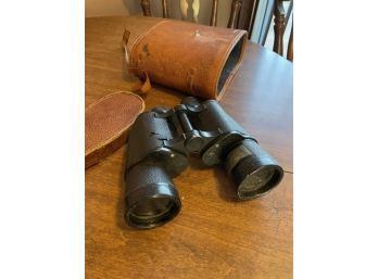 Tasco Binoculars With Leather Case