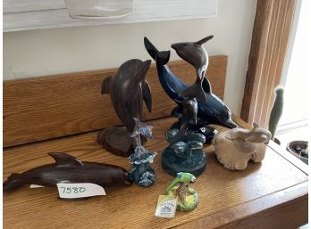 Dolphin Home Decor Lot Dolphins