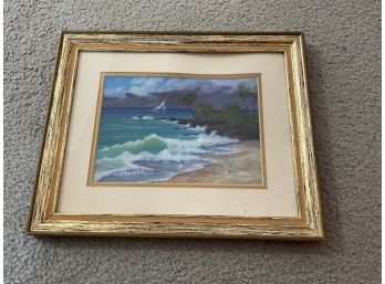 Framed Art Beach Ocean Maui