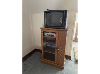 Entertainment Unit Storage With TV