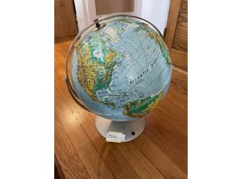Antique Globe With Stand
