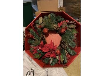 Wreath Christmas In Box Decor