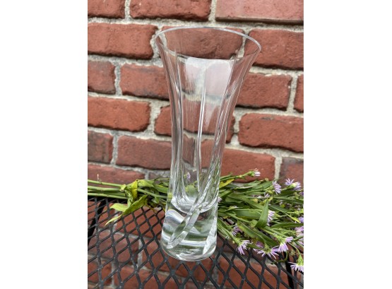 Lenox Signed Glass Vase