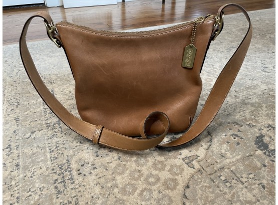 Authentic Coach Purse Brown Leather Crossbody Bag