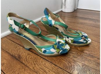 Poetic Licence London Wedge Sandals Size 8.5