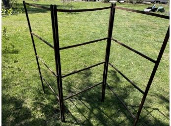 Antique Large Tall Wood Quilt Rack