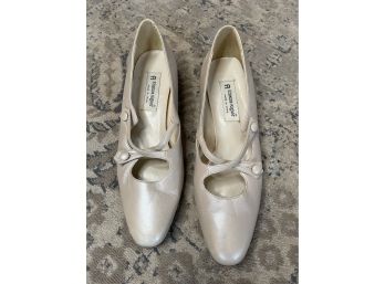 Vintage Etienne Aigner Pumps Heel Shoes Made In Spain Size 10