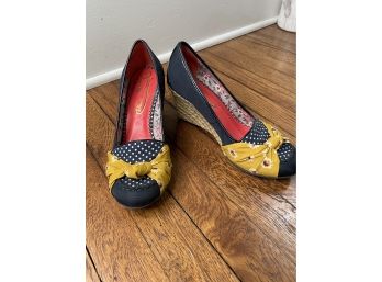 Poetic Licence London Wedge Shoes Size 8.5
