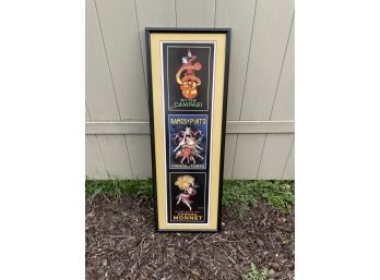 Framed And Double Matted Art - Leonetto Cappiello Vintage Liquor Alcohol Advertising Ad