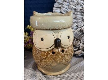 Owl Electric Ceramic Candle Tart Wax Warmer