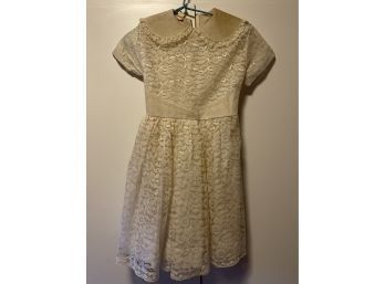 Vintage Lace Communion Dress