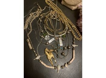 Vintage & Contemporary Necklace & Bracelet Jewelry Lot