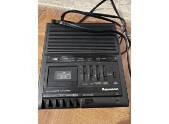 Panasonic Micro Cassette Transcriber With Foot Pedal
