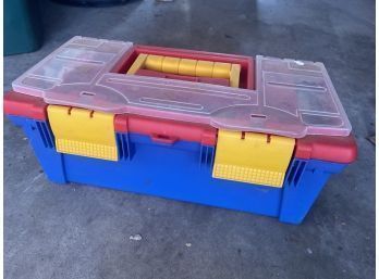 Tool Box Lot - With Tools & Such Inside