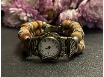 Vintage Southwest Style Bracelet Watch